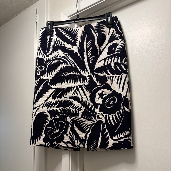 NWT Marc Jacobs tropical print pencil skirt - size 2 - Picture 1 of 9